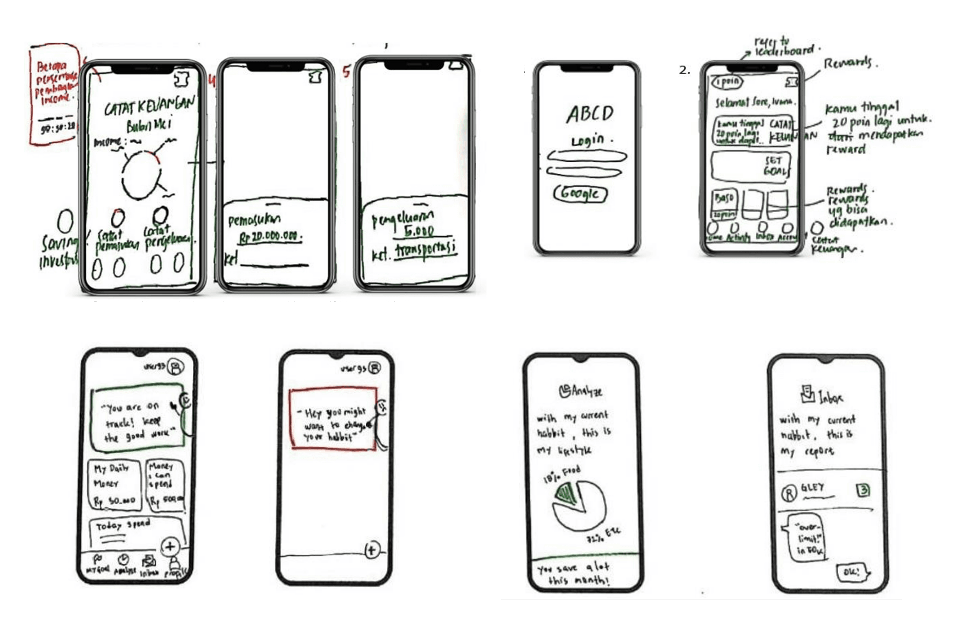 QNC Ideation Sketches